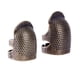 thumbnail image 1 of Sewing Thimble Finger Protector Adjustable Finger Metal Shield Protector Pin Needles Sewing Quilting Craft Tools(2 pcs), 1 of 5