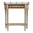 thumbnail image 2 of Charleston Beige  One Drawer Wood Console Table, 2 of 7