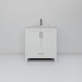 thumbnail image 4 of Jacques 30 in. W x 22 in. D White Bath Vanity, Carrara Marble Top, and Faucet Set, 4 of 9