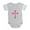 Heather Gray, variant on CafePress - Gothiccross_Pk - Cute Infant Baby Football Bodysuit