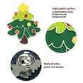 thumbnail image 3 of Herramienta para hornear galletas de fondant tridimensional con temática navideña con juego de sellos de émbolo, pan de jengibre para niño/niña, muñeco de nieve, Papá Noel, árbol de Navidad, reno,, 3 of 5