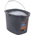 thumbnail image 2 of Superio Plastic Mop Bucket - 16-L - Grey, 2 of 2