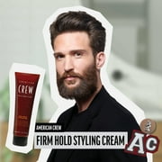 American Crew Mens Hair Styling Cream, Like Gel with Firm Hold and Low Shine, 3.3 fl oz