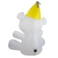 thumbnail image 5 of LED Lighted Inflatable Happy Birthday Bear Outdoor Decoration - 4', 5 of 6