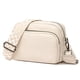 thumbnail image 2 of Bolsa bandolera de cuero genuino Moda Mujer de hombro Casual para el trabajo (Beige) Ehuebsd  Para Estrenar, 2 of 2