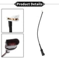thumbnail image 4 of 1pc Sensor de desgaste de pastilla de freno delantero para FORD TRANSIT 2012-2024 No.BK212N248AA Goma TPU Negra, 4 of 6