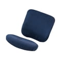thumbnail image 1 of transemion Removable Stretch Soft Slipcover Office Computer Chair Covers Dark Blue, 1 of 9