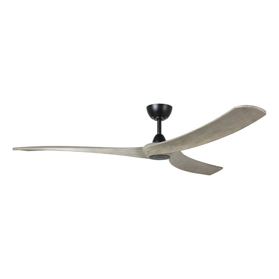 Eglo 235370-7227A Williwaw 72" 3 Blade Indoor Ceiling Fan - Black