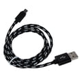 thumbnail image 1 of CIMAXIC 1 Meter 2A Charger Cable Nylon Braided Micro USB Data Sync and Charging Cable for Android Phones Tablets Galaxy S7/ S6/ Pixel 2/ Xperia X LG G5/ V10/ V20/ Lumia 950/ 950 XL (Black), 1 of 4