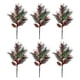 thumbnail image 3 of 6 Ramas De Frutos Rojos Artificiales De 16 Pulgadas Para Decoración Navideña, 3 of 9