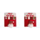 thumbnail image 1 of Funda de dibujos animados Navidad Asiento 3D Protector de asiento Regalos creativos suaves (Papá Noel), 1 of 3