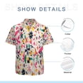 thumbnail image 7 of High Quality Hawaiian Shirts for Men Short Sleeve Aloha Beach Shirt Floral Summer Casual Button Down Shirts Blouses ZSP9HR, 7 of 7