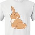 thumbnail image 4 of Inktastic Easter Cute Floppy Ear Brown Bunny T-Shirt, 4 of 5