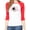 White/Red, variant on Woman's Valentine's Day Raglan Shirt, Woman's Raglan Shirts, Valentines Shirts - Cupid
