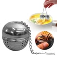 thumbnail image 2 of XIPYYKM 410 Stainless Steel Tea Strainers for Loose Tea Infuser Ball, Extra-Fine Mesh Tea Ball, Tea Holder Loose Leaf Tea Steeper, Tea Diffuser for Rooibos, Black Tea, Spices (Small, 4Pcs), 2 of 9