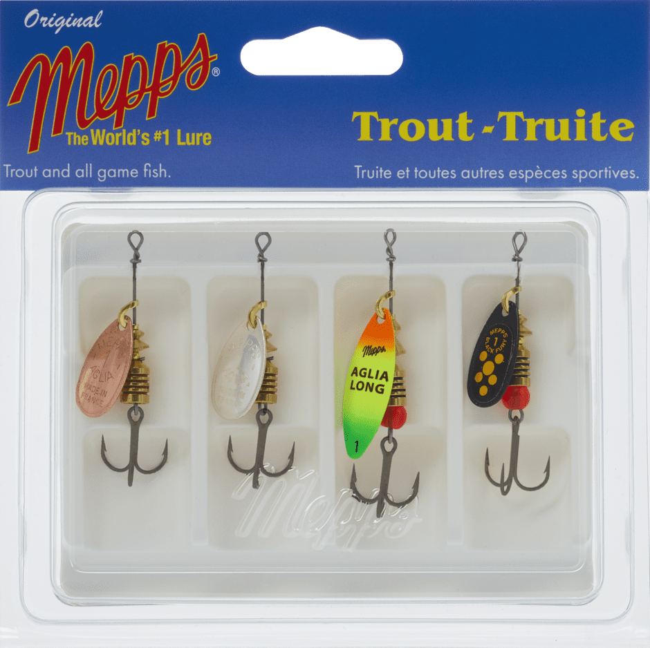 Mepps Kit de 4 truites, assortiment
