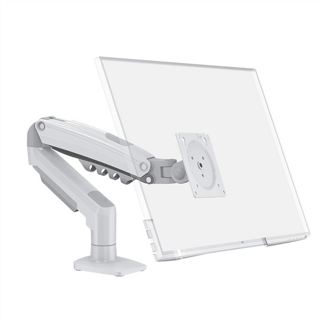 F80 Desktop Spring Monitor Arm 17-32inch LCD LED Monitor Holder Mount Arm Full Motion Display Stand Loading 2-9 Kgs A,1 x Desktop monitor holder,White