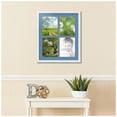 thumbnail image 2 of ArtToFrames Collage Photo Picture Frame with 4 - 8x10" Openings, Framed in White with Liberty Blue and Black Mats (CDM-3966-550), 2 of 8