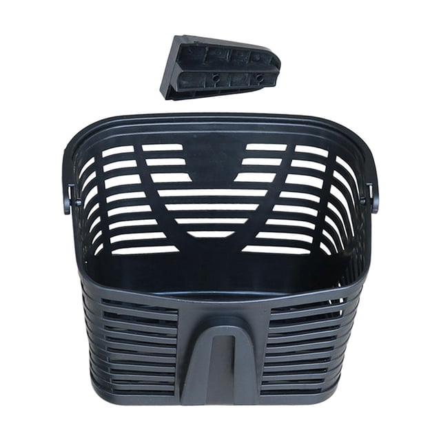 jinwen Bike Basket Large Capacity Portable Basket for Hiking Outdoor Riding Small