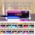 thumbnail image 5 of DC 5V Colorful LED Sound Control Spectrum Rhythm Light Module Digital Clock Electronic DIY Welding Practice Kit, 5 of 5