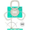 thumbnail image 3 of For iPad (A16) 11th/10th Gen 11/10.9 inch 2025/2022 Case, 360 Rotatable Handle Stand, Shoulder Strap, Drop-Proof Design, Mint Green, 3 of 7