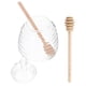 thumbnail image 3 of GOOHOCHY 1 juego de tarros de cristal para miel, tarros decorativos para guardar mermelada, tarros multifunción con cucharón., 3 of 8