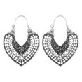 thumbnail image 1 of Pendientes Colgantes en apariencia de U de Vintage para Mujer Pendientes de Gancho de Metal Joyería - Plata Yinane Pendientes colgantes para mujer, 1 of 7
