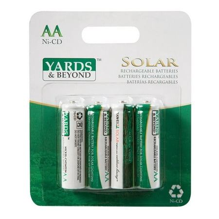Yards Amp Beyond Solar Light Battery Aa 900 Mah Card Of 4