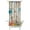 White-286, variant on Marine Shark Shower Curtain - Tropical Ocean Theme Fabric, Water-Resistant Reusable Bathroom Liner with Hooks,36x72in