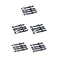 thumbnail image 1 of Tira de goma Scienceny 4 unids/set para faro de motocicleta carenado negro, 1 of 6
