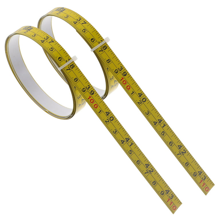 1/4 Wide Bench Tapes: Adhesive Tape Measure