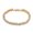 Gold, variant on Ayyufe Women Full Cubic Zirconia Inlaid Bracelet Bangle Party