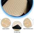 thumbnail image 2 of Universal Car Seat Cover Mat Cushion Pad PU Leather Front Rear Seat Mat Protector Cushion Waterproof Beige, 2 of 12