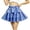 Multicolor, variant on BFHHYA Metallic Skirt for Girls 3 Layer Ruffle Tiered Mini Skirt Elastic High Waist A Line Flare Skirt Sparkly Party Performance Clothes for Kids