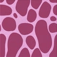 thumbnail image 1 of Ahgly Tapis d'Intérieur Lavable en Machine Carré Transitionnel Rouge Framboise, 7 Pieds Carré, 1 of 7