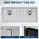 thumbnail image 4 of QinaQin Caja de herramientas bajo chasis para pickup o remolque, aluminio diamantado de alta resistencia, impermeable, con cerradura y llaves, ideal para truck, trailer o RV, 4 of 8
