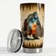 thumbnail image 3 of Vaso aislante Sandjest Bigfoot de acero inoxidable de 20 onzas, 3 of 7
