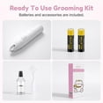 thumbnail image 7 of Dog Paw Trimmer with LED Light, 2026 New Rechargeable Cordless Pet Grooming Paw Clipper, Pet Hair Clippers Trimmer Shaver for Dogs, Cats, Paws, Ears, Face, 7 of 7