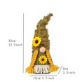 thumbnail image 4 of Yyuenw Vintage Linen Fall Faceless Gnome Ornament Sunflower Girl Maple Boy Thanksgiving Farmhouse Table Home Party Decor, 4 of 8