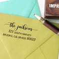 thumbnail image 3 of Printtoo Custom Return Address Stamp Personalized Self Inking Rubber Stamp Stationary Gift, 3 of 6