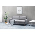 thumbnail image 2 of Aurora Velvet Living Room Sofa Gray, 2 of 5