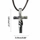 thumbnail image 3 of Colgante, cadena con adornos de aleación, colgante de cruz trenzada, collar para hombres y mujeres, regalo decorativo tridimensional exquisito, collar de cruz., 3 of 9