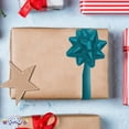 thumbnail image 6 of PMU Decorative Star Gift Bows Medium Turquoise (12/Pkg) Pkg/1, 6 of 7