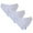 White, variant on XuJwPNcy Cotton Underwear for Women Low Rise Soft Underpants Stretch Solid Full Coverage Panties 3 Pack