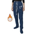 thumbnail image 4 of Gibobby Pantalones deportivo casuales para mujer, cómodos pantalones de pijama con pierna recta, pantalones de yoga con cordón, transpirables, pantalones de pijama con bloques（Aqua， S), 4 of 5