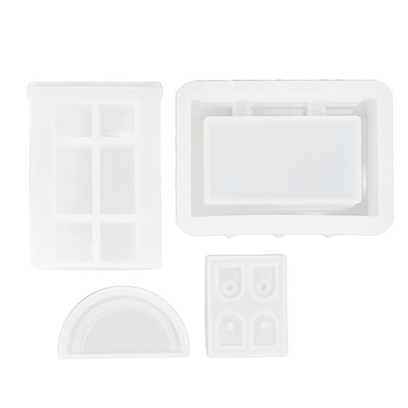 Moldes para cajas de resina, moldes de silicona para cofres del tesoro, moldes para cofres del tesoro, moldes para contenedores de resina de primera línea