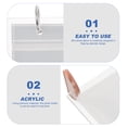 thumbnail image 3 of OULII Transparent Photo Display Album Acrylic Photo Album Memory Preservation 1Set, 3 of 8
