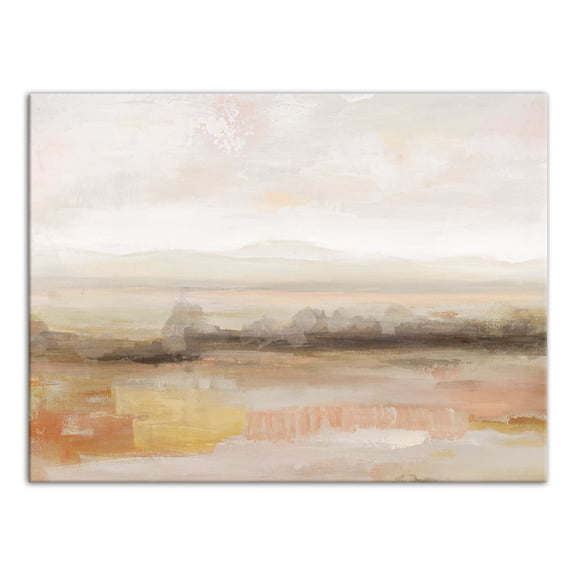 Creative Products Warm Abstract Landscape 24 x 18 Canvas Wall Art