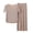 Khaki, variant on XuJwPNcy 2 Piece Womens Pajama Sets Short Sleeve Crew Necktop with Long Pajama Pants Soft Nightwear Pj Sets Lounge Sets for Women