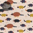 thumbnail image 5 of Shower Curtain, Cute Armadillo1 Waterproof Fabric Plastic Shower Curtain, Drying Fast Bathroom Curtain with 9 Buttonholes, Ruffle Shower Curtain 60x72in, 5 of 8